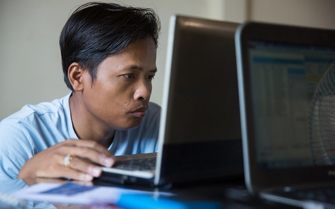 Quy trình huấn luyện chuột phá mìn ở Campuchia