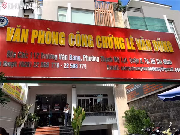 Văn phòng công chứng Lê Văn Dũng, TP Thủ Đức bị chỉ ra nhiều thiếu sót.