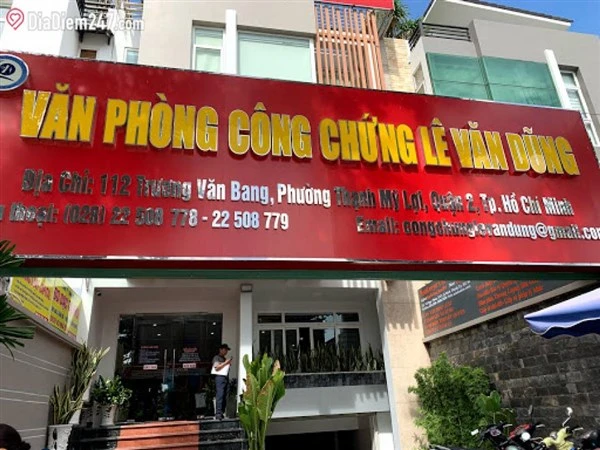 Văn phòng công chứng Lê Văn Dũng, TP Thủ Đức bị chỉ ra nhiều thiếu sót.