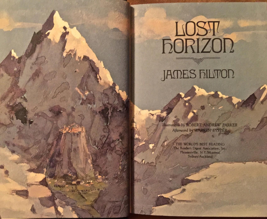 Tác phẩm nổi tiếng viết về Shangri-La của nhà văn James Hilton. Tác phẩm nổi tiếng viết về Shangri-La của nhà văn James Hilton.