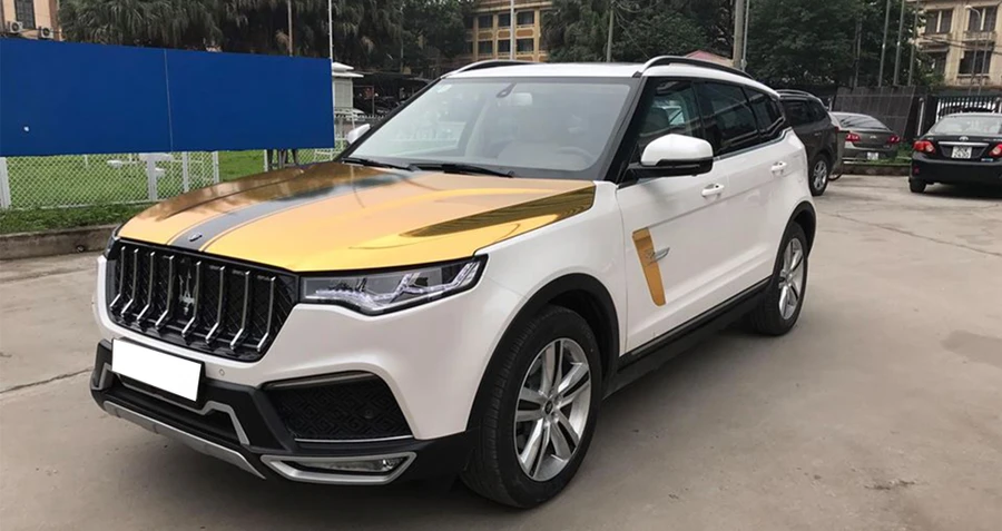 Xe Zotye được nhập khẩu nguyên chiếc nên việc kiểm tra bản đồ định vị gặp nhiều khó khăn.