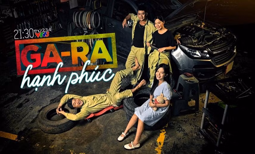 Dàn diễn viên phim 'Gara hạnh phúc'.