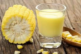 Ngô được chế biến thành sữa ngô. Ngô được chế biến thành sữa ngô.