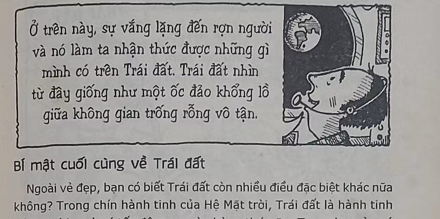 Trang sách có những phần chú dẫn và minh họa thú vị. Ảnh: Tấn Quyết.