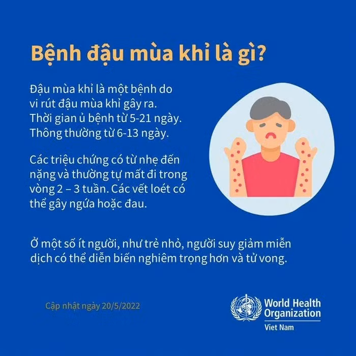 WHO giải đáp các thông tin cơ bản về bệnh đậu mùa khỉ ảnh 1