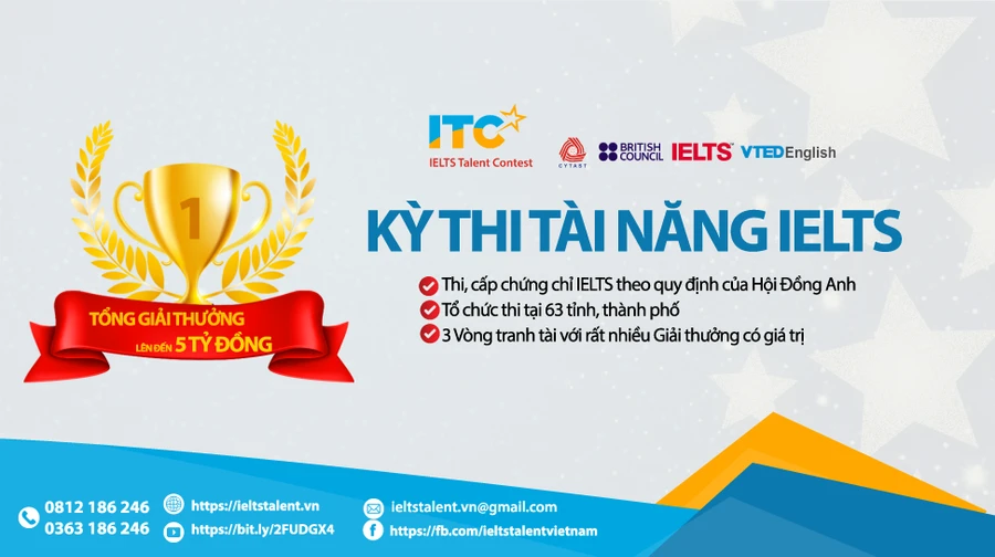 Cuộc thi nhằm tìm kiếm và tôn vinh những tài năng tiếng Anh, góp phần thúc đẩy phong trào học ngoại ngữ.