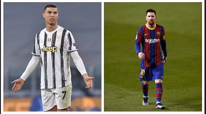 Không chiêu mộ được Messi, PSG hướng mục tiêu sang Ronaldo.