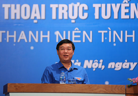 Bí thư thứ nhất Trung ương Đoàn Lê Quốc Phong