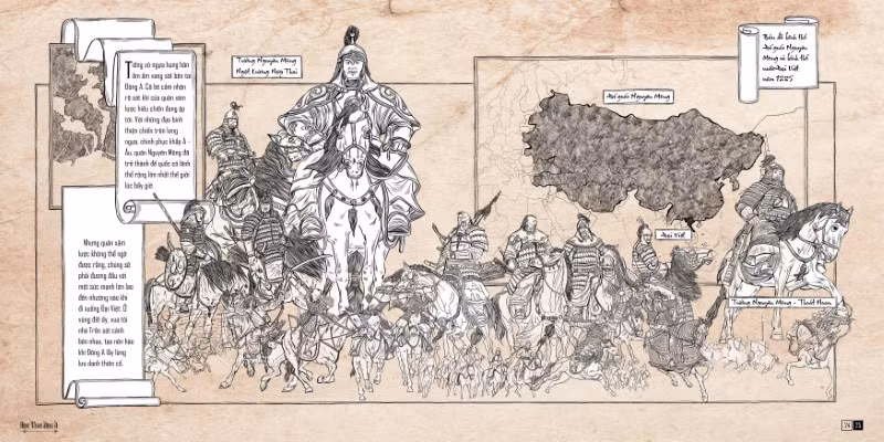 Trang ruột “Hành trình Đông A”.