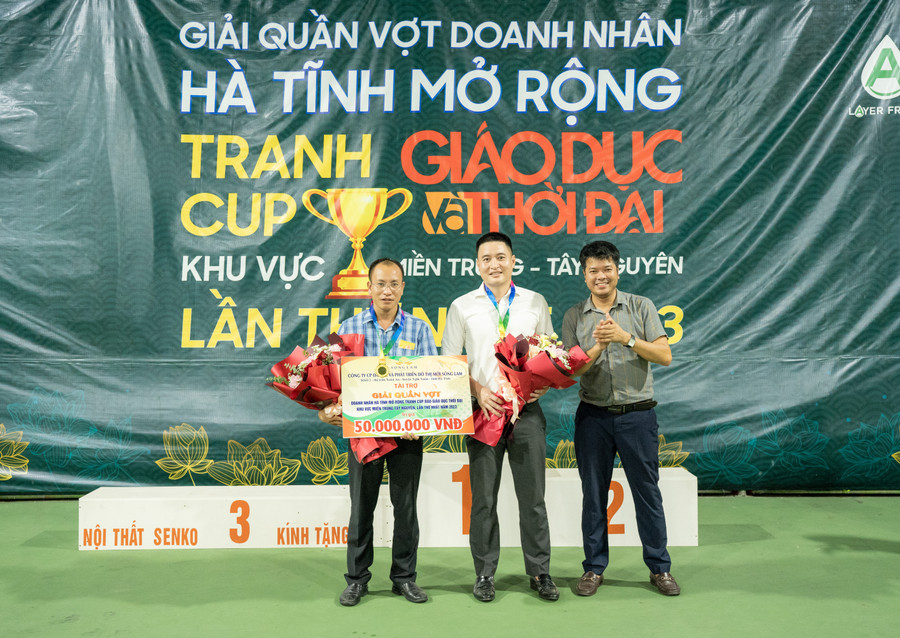 Ban tổ chức giải gửi lời tri ân đến các nhà tài trợ đã đồng hành để giải đấu thành công tốt đẹp.