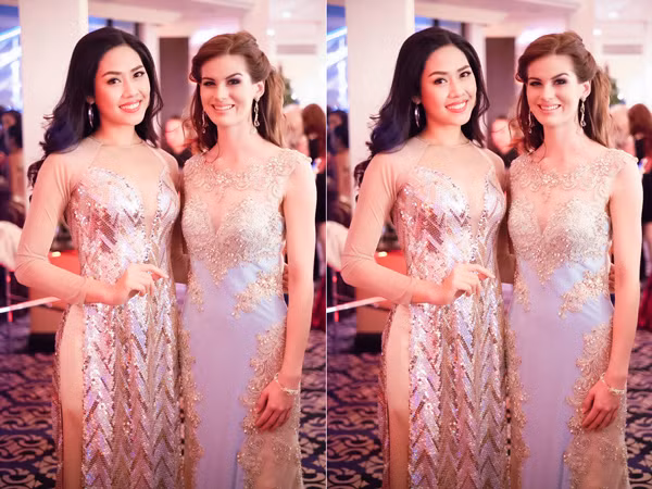 Nguyễn Thị Loan xinh đẹp nổi bật tại Miss World 2014