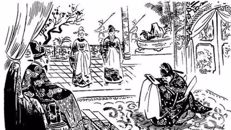 Trương Đỗ 3 lần dâng sớ can vua. Ảnh minh họa: IT.