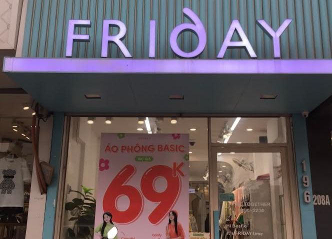 Friday Shop bị người lao động phản ánh có dấu hiệu sai phạm trong trả lương. Nguồn: TCCL