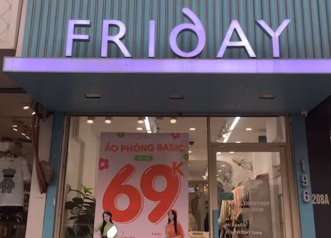 Friday Shop bị người lao động phản ánh có dấu hiệu sai phạm trong trả lương. Nguồn: TCCL