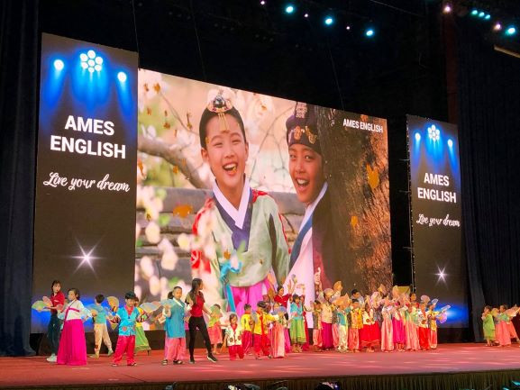 Tiết mục Ariang của trung tâm Ames Hà Đông