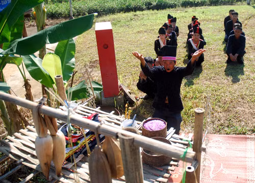 Lễ cầu mưa của người Khơ Mú ảnh 1