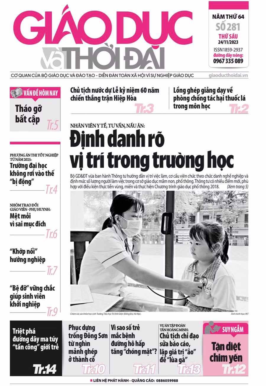 Tin tức báo in 24/11: Không bị động với Kỳ thi tốt nghiệp THPT từ năm 2025