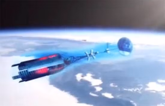 Mô hình tàu vũ trụ hạt nhân của Nga