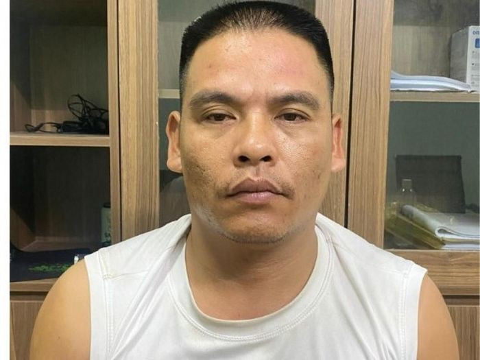 Nguyễn Kim Long tại cơ quan điều tra.