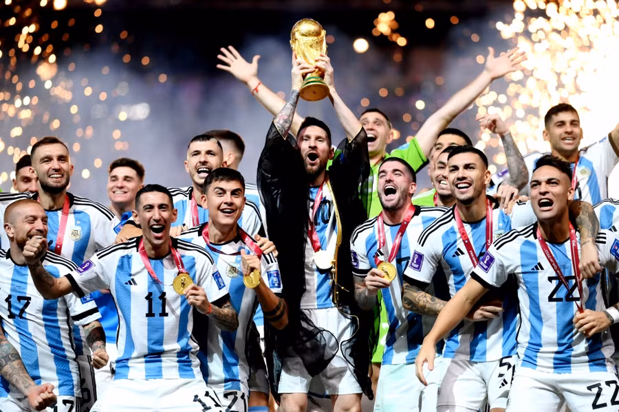 Đội tuyển Argentina vô địch World Cup 2022. Đội tuyển Argentina vô địch World Cup 2022.