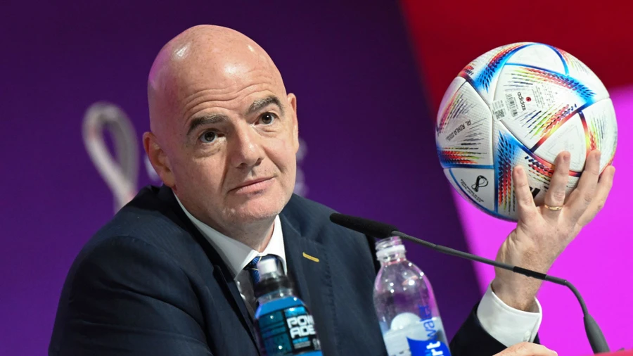 Chủ tịch FIFA Gianni Infantino.