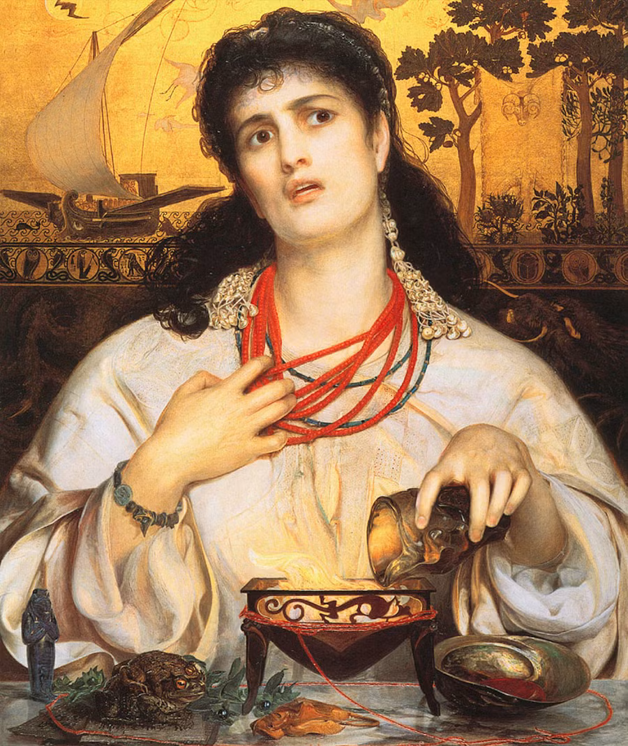 Phù thủy cổ đại mạnh nhất, Medea (trong sử thi Argonautica). Ảnh: Atlasobscura.com