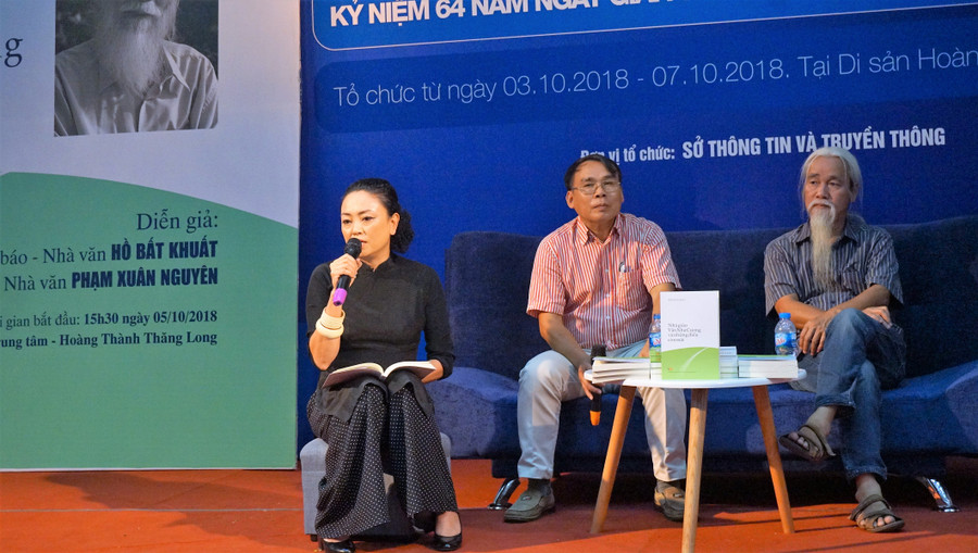 Hình ảnh buổi tọa đàm ra mắt sách