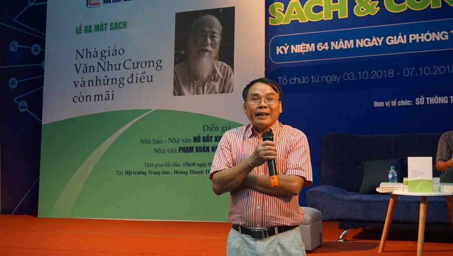 Nhà văn, nhà báo Hồ Bất Khuất