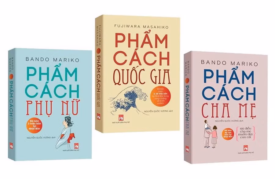 Bộ ba cuốn sách Phẩm cách