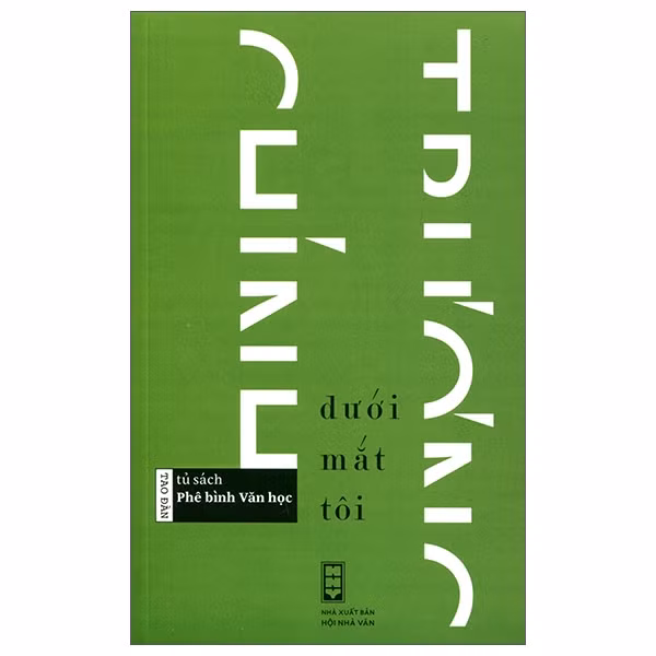 Tác phẩm 'Dưới mắt tôi' của nhà văn Trương Chính được tái bản. Ảnh tư liệu.