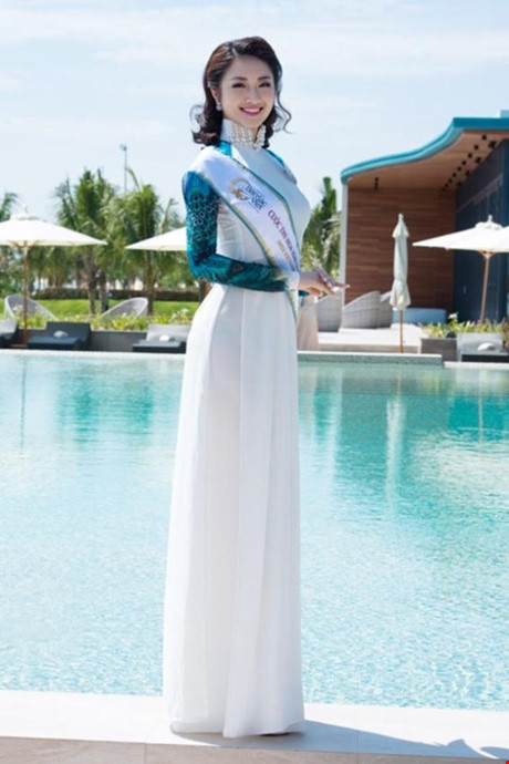 Trần Thị Thu Ngân đoạt vương miện Hoa hậu bản sắc Việt toàn cầu lần đầu tiên - Ảnh 3 Tran Thi Thu Ngan doat vuong mien Hoa hau ban sac Viet toan cau lan dau tien - Anh 3