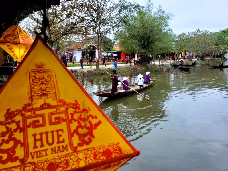 Các hoạt động cộng đồng ở các vùng quê trong Festival Huế.