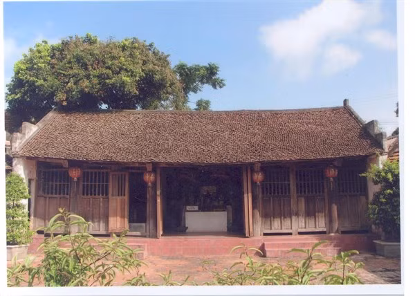 Nhà thờ Lưỡng quốc Thượng thư Nguyễn Sư Mạnh trước khi trùng tu.