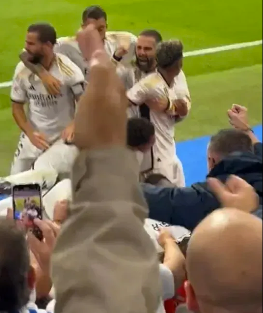 Cú lao của Rudiger quá đà. Cú lao của Rudiger quá đà.