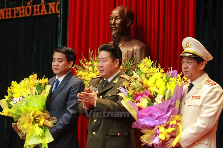 Lễ bổ nhiệm Giám đốc Công an thành phố Hà Nội