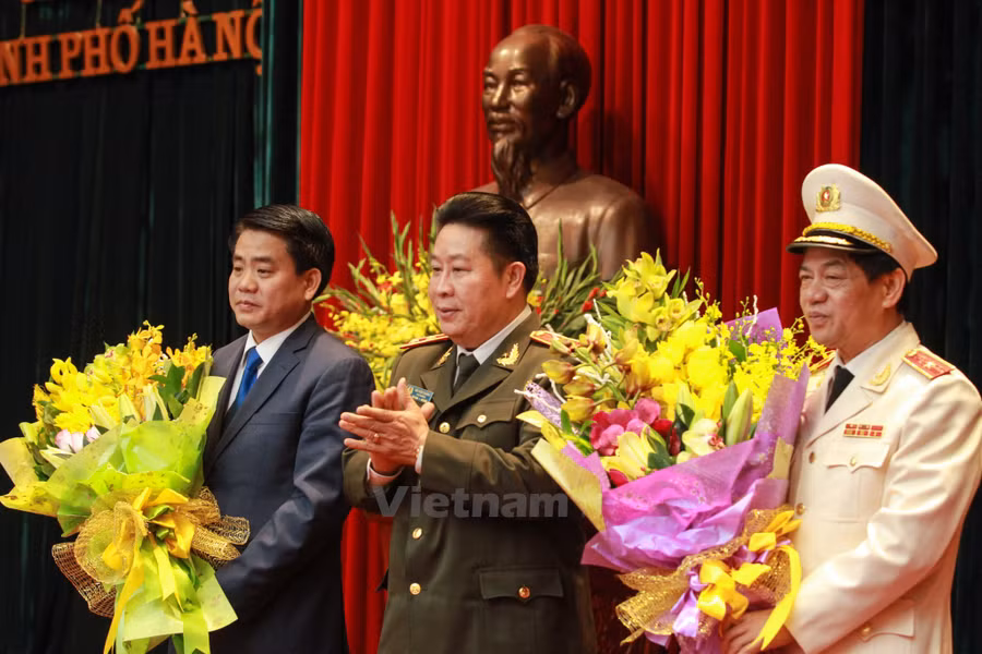 Lễ bổ nhiệm Giám đốc Công an thành phố Hà Nội