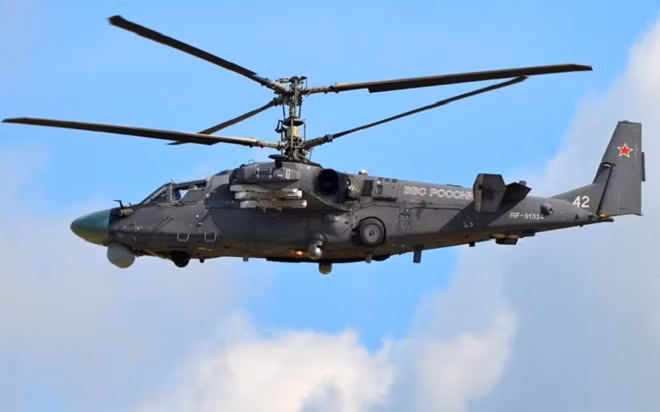 Trực thăng K-52 của Nga.