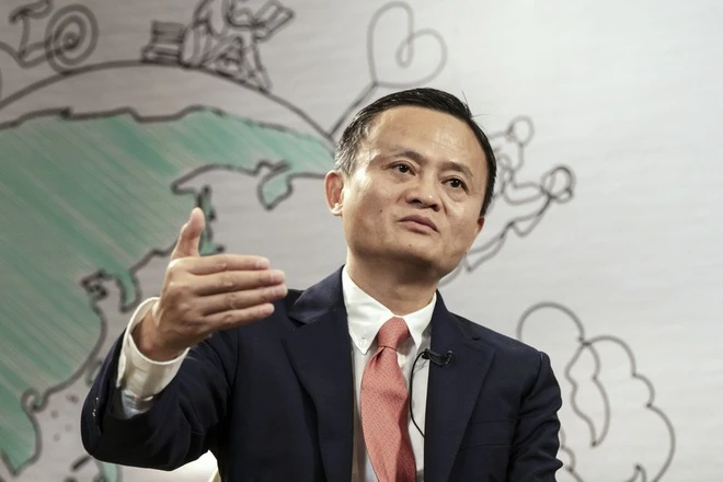 Jack Ma cho biết thế giới đang trải qua một sự thay đổi toàn diện và nền kinh tế Trung Quốc cần thiết phải điều chỉnh. Ảnh: Bloomberg.