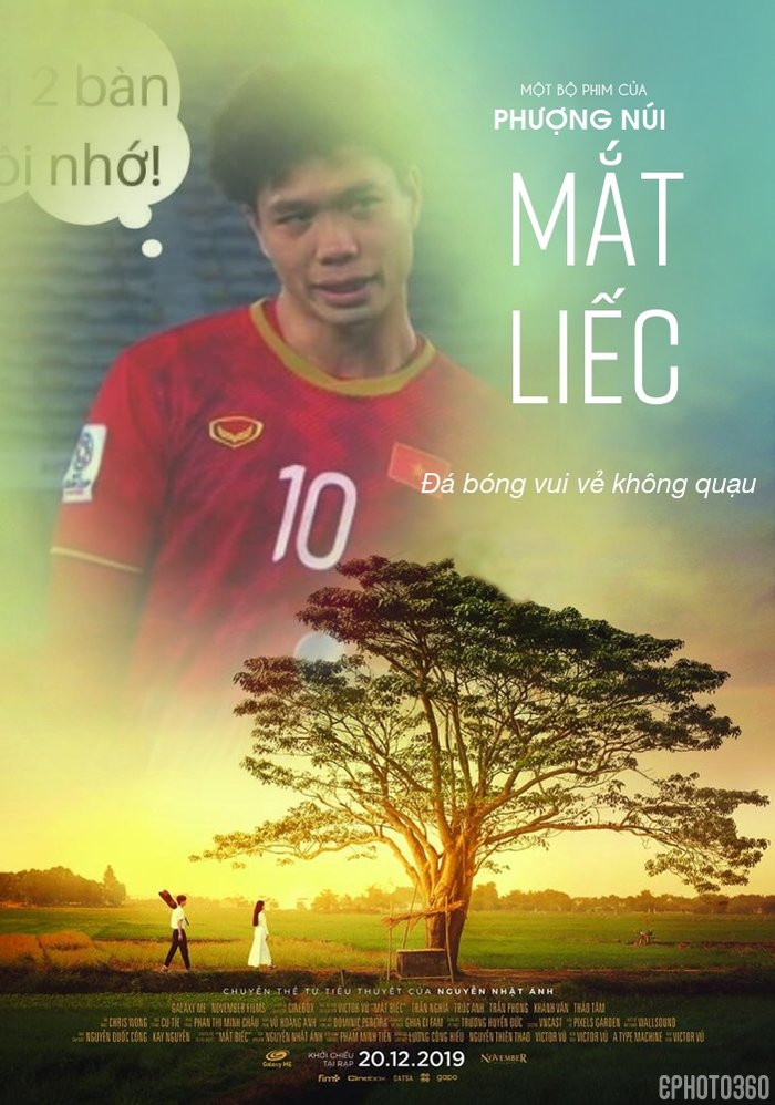  Khuôn mặt đầy biểu cảm của Công Phượng trở thành niềm cảm hứng chế ảnh của cư dân mạng.