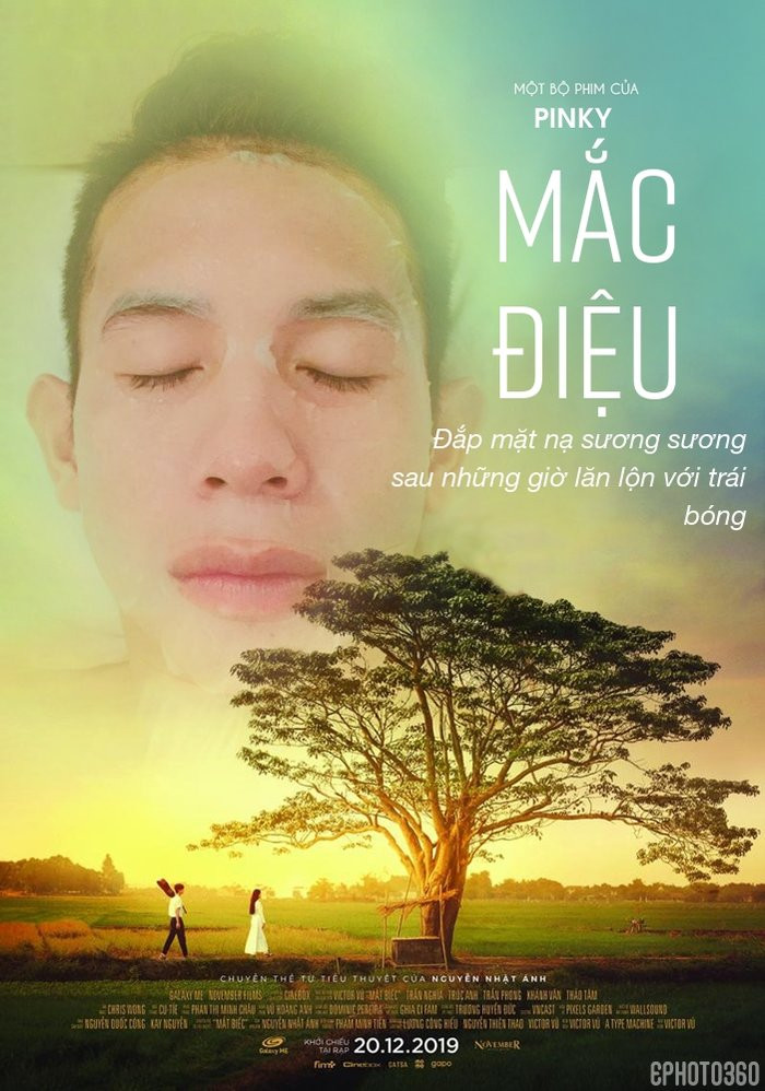  Đá bóng nhưng vẫn không quên làm điệu để có được làn da căng mịn như sao Hàn.