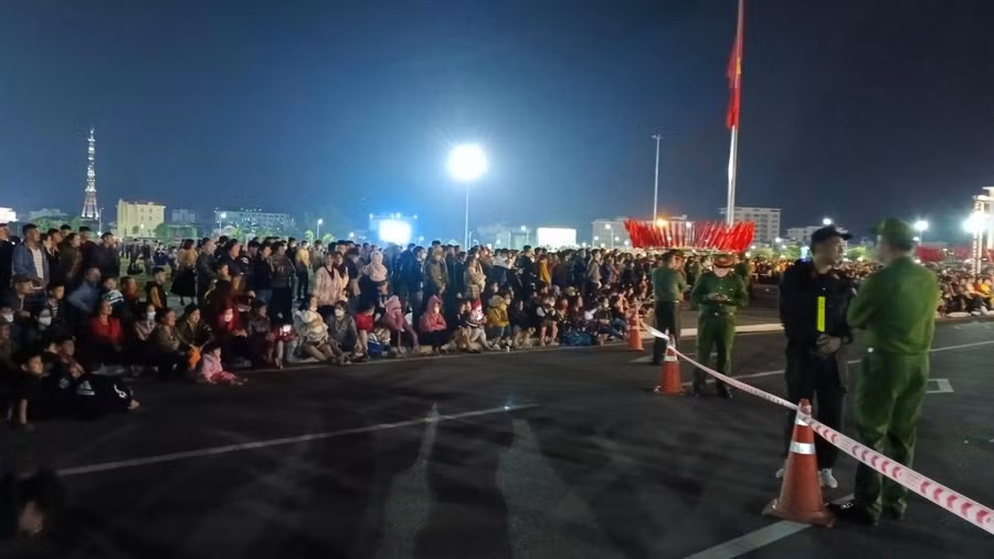 Công tác an ninh, trật tự được đảm bảo.