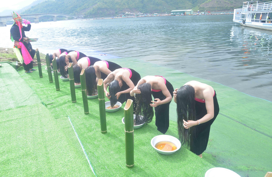 Lễ hội gội đầu đã có từ lâu đời và có ý nghĩa tâm linh sâu sắc đối với người Thái trắng.