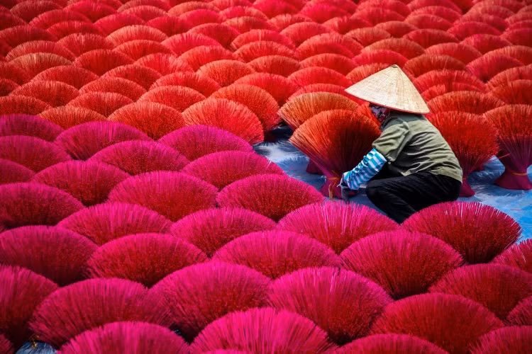 Vẻ đẹp làng hương Quảng Phú Cầu