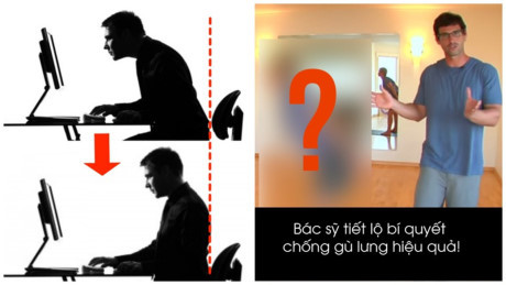 Bài tập chống gù lưng cho dân văn phòng - Ảnh 1 Bai tap chong gu lung cho dan van phong - Anh 1