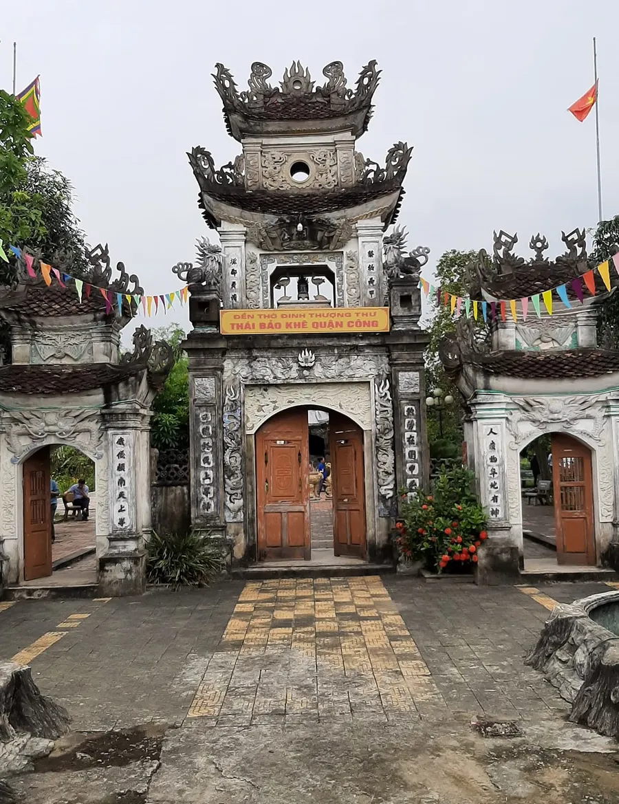 Đền thờ Tiến sĩ Đinh Bạt Tụy tại Nghệ An.