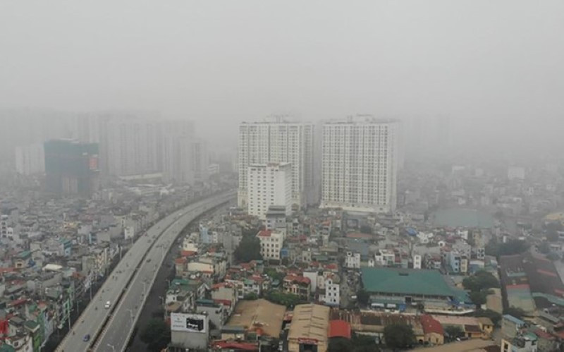 Nhiều khu vực liên tục có mức độ không khí xấu. Ảnh minh họa.