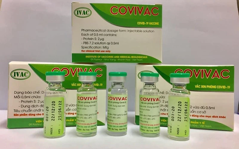 Dự kiến ngày 23/3 tiêm mũi vaccine COVIVAC đầu tiên trên người tình nguyện