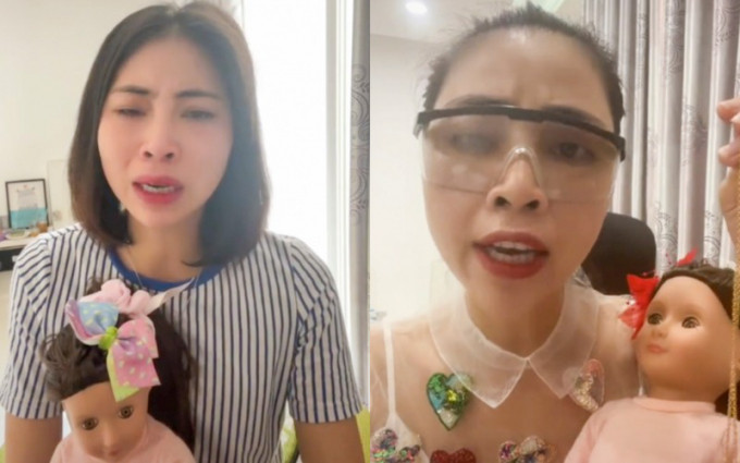 Youtuber Thơ Nguyễn bị phản ứng do đăng clip có nội dung phản cảm. Ảnh cắt từ clip.