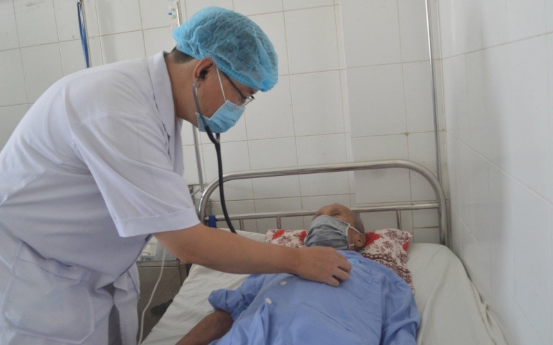 Bệnh nhân N.V.T., 101 ở tỉnh Hậu Giang. Ảnh: Nhân dân.