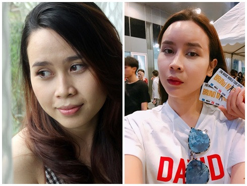 Mới đây, trong bức hình check-in, Lưu Hương Giang để lộ khuôn mặt cứng đờ và phần trán nhô ra bất thường. Ảnh: 2Sao. Mới đây, trong bức hình check-in, Lưu Hương Giang để lộ khuôn mặt cứng đờ và phần trán nhô ra bất thường. Ảnh: 2Sao.